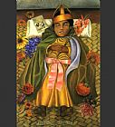Frida Kahlo Canvas Paintings - The Deceased Dimas